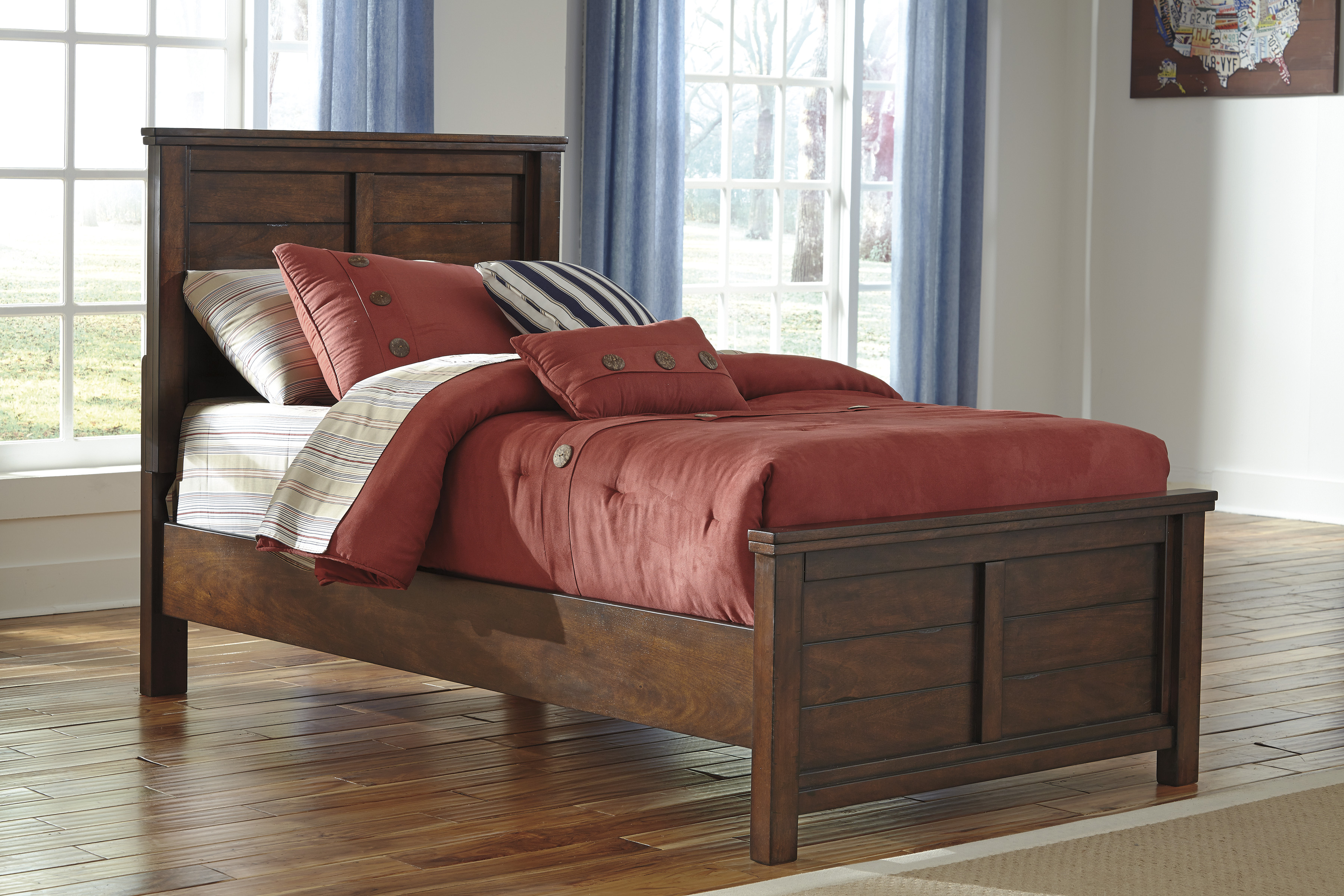 Ashley Furniture Ladiville Twin Panel Bed | The Classy Home