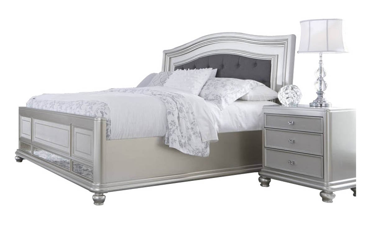 Ashley Furniture Coralayne Silver 2pc Bedroom Set With King Bed