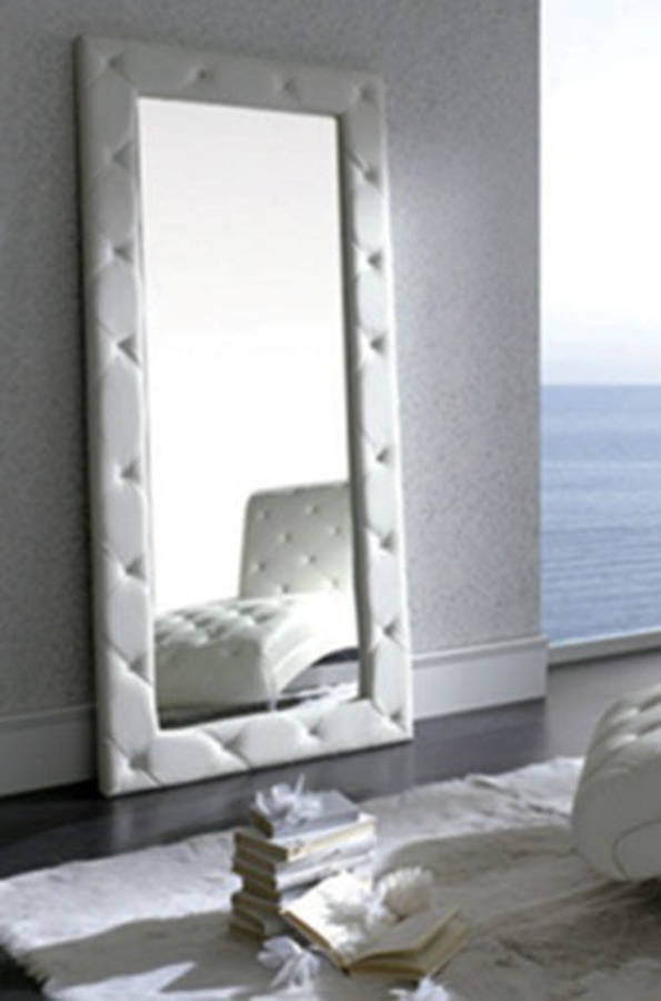 Esf Dupen Spain White Free Standing Mirror The Classy Home