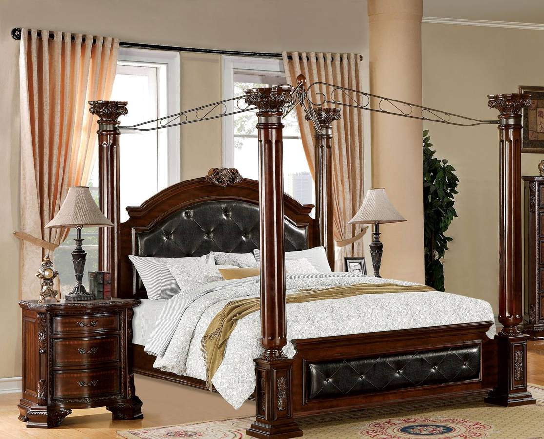 Furniture Of America Mandalay 2pc Bedroom Set With Cal King Bed