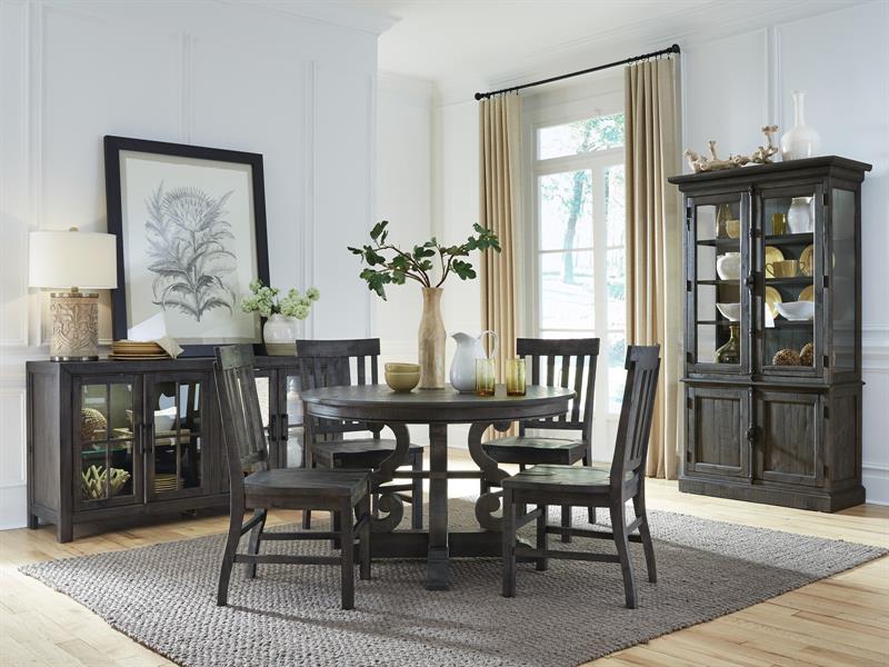 Magnussen Home Bellamy 5pc Dining Room Set with 48 Inch ...