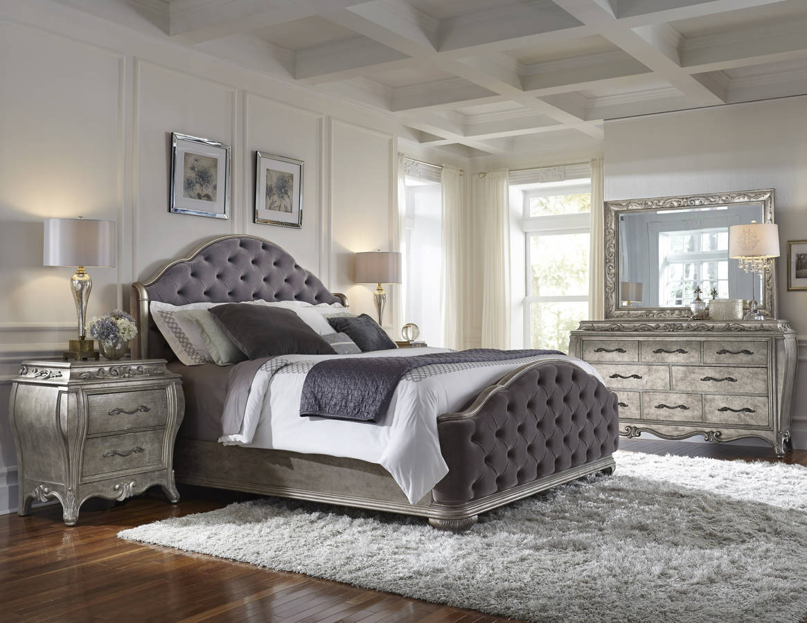 Pulaski Furniture Rhianna 2pc Bedroom Set With King Bed The Classy Home