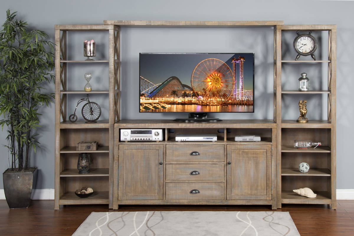 Sunny Designs Entertainment Center with 60 Inch TV Console | The Classy ...