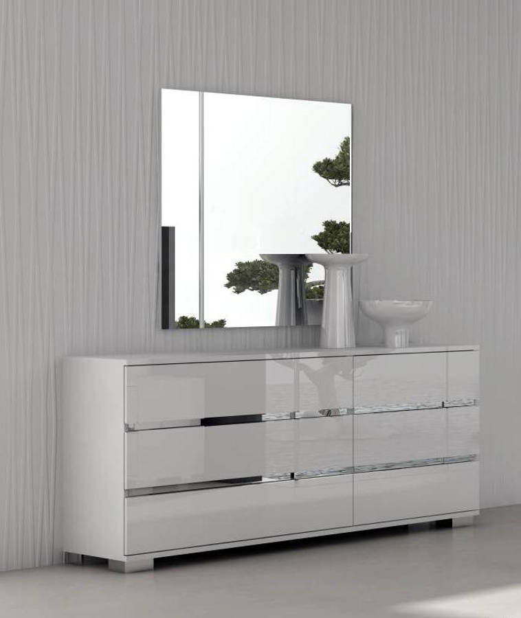 Star International Icon Gloss White Dressers And Mirrors The